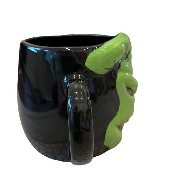 OOGIE BOOGIE Nightmare Before Christmas Jumbo 3D Mug Hand Painted Disney NEW - Picture 6 of 12